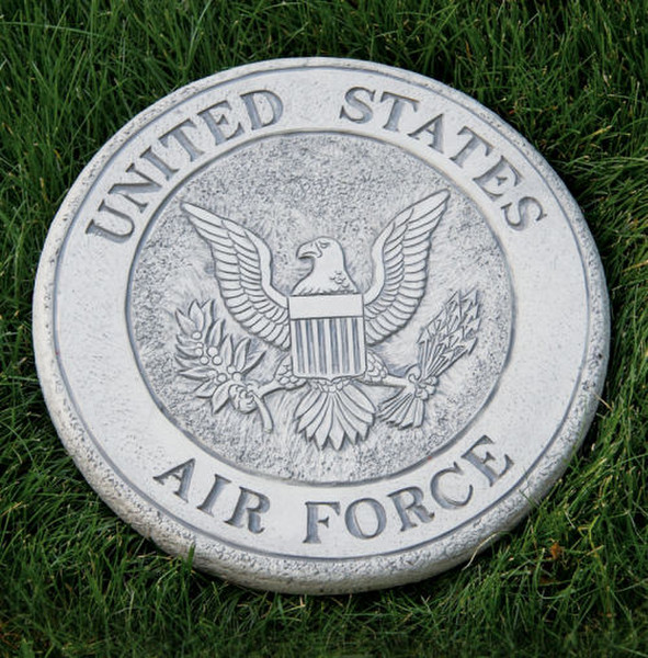 United States Air Force Stepping Stone Cement Outdoor Decorative